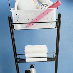 New In Box Bathroom Kitchen Playroom Nursery Dorm Rolling Caddy Organizer 