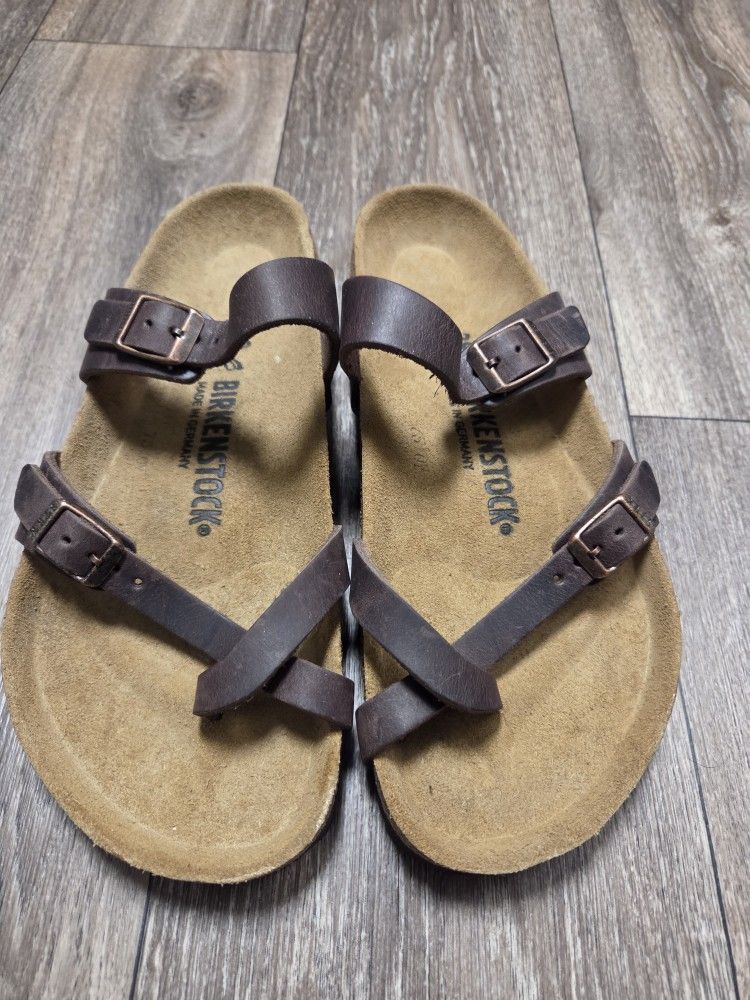 NEW Birkenstock Mayari Oiled Leather 39