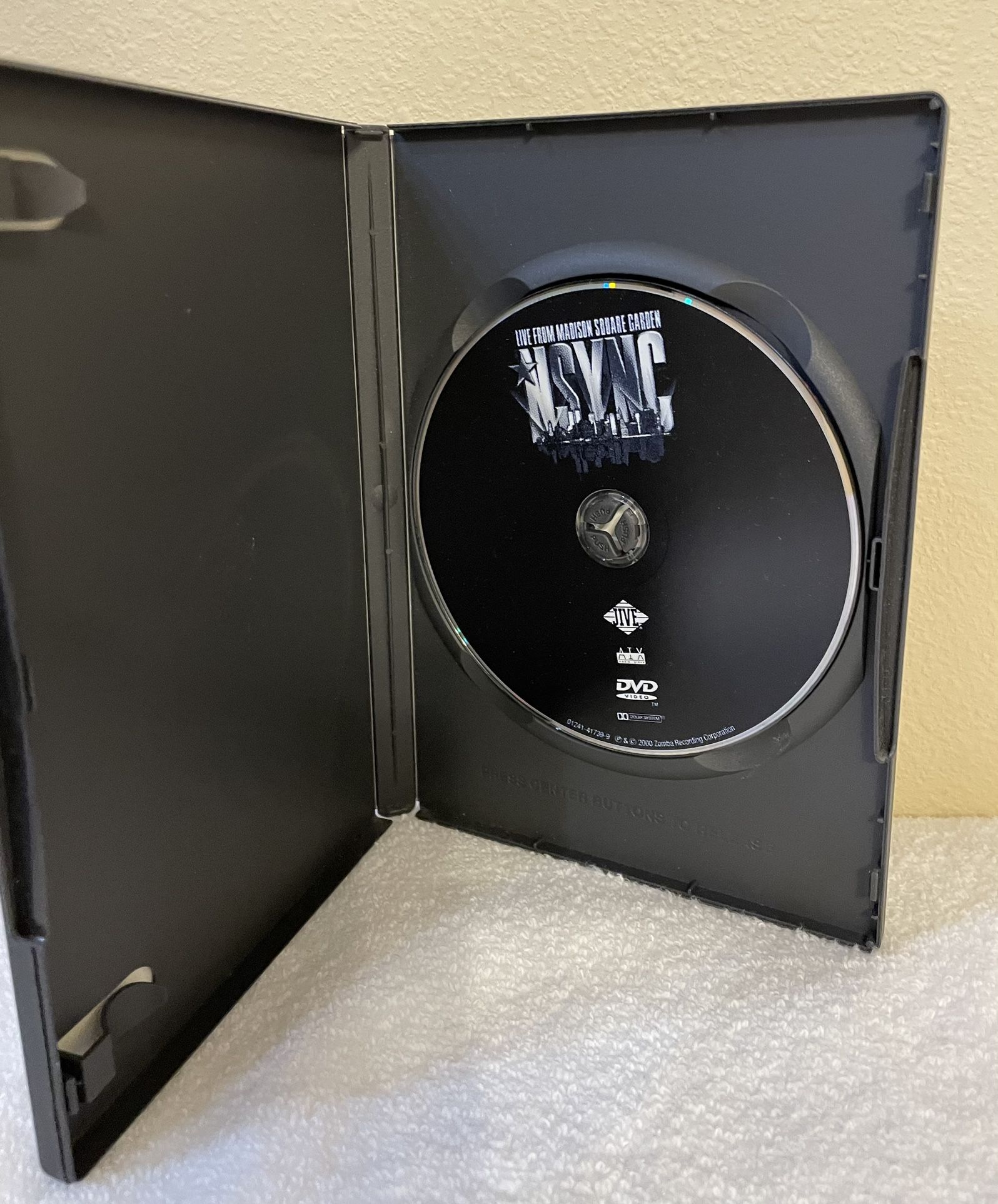 NSYNC Live From Madison Square Garden In N.Y. Concert DVD for Sale