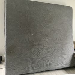 King Size Mattress  With Two Box Springs 