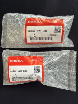 OEM Honda EK Civic 96 To 00 Clear Turn Signal Markers for Fenders And Sockets
