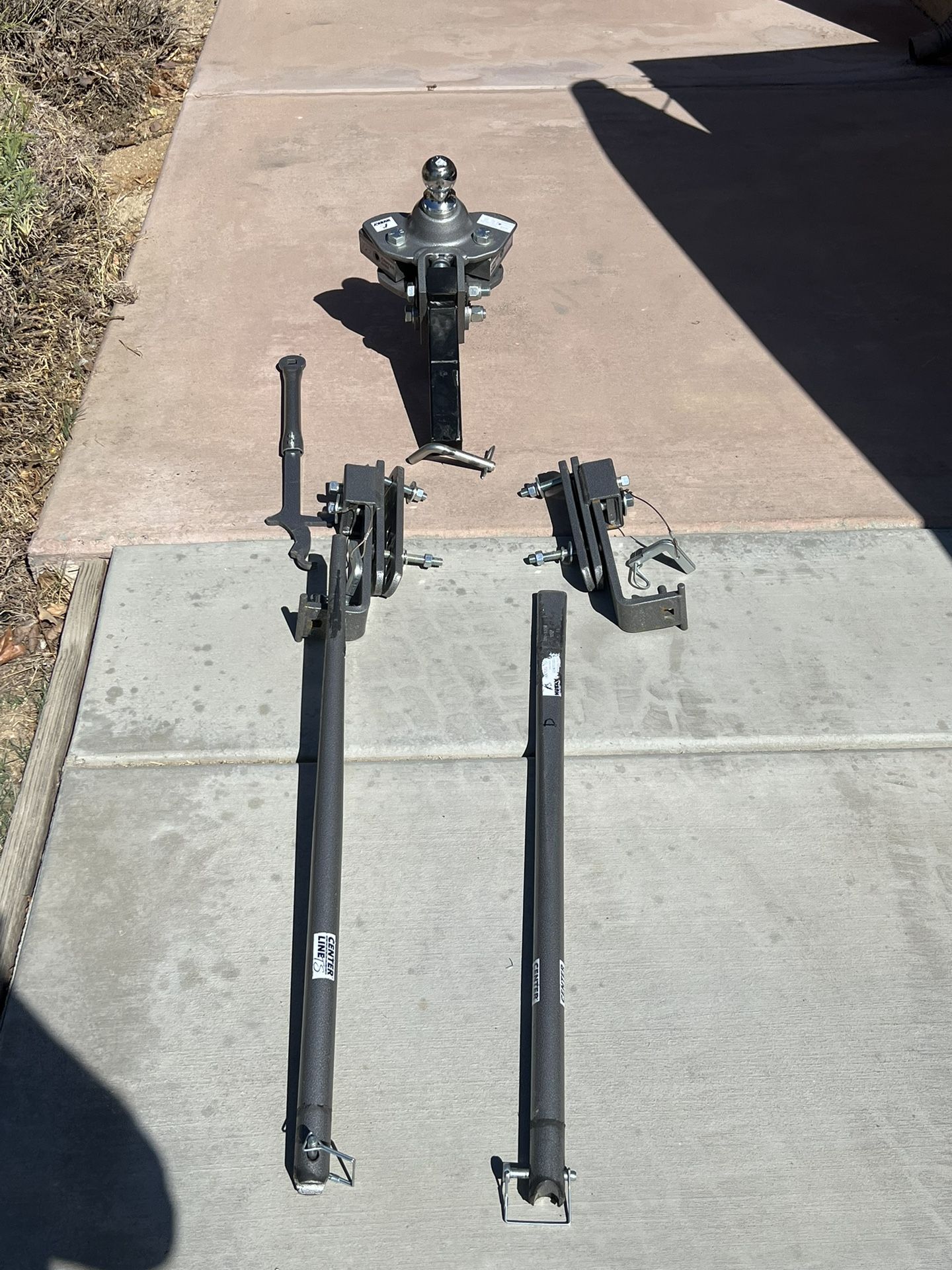 Weight Distribution Set Up.