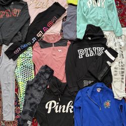 Pink Hoodies Leggings Size Small 