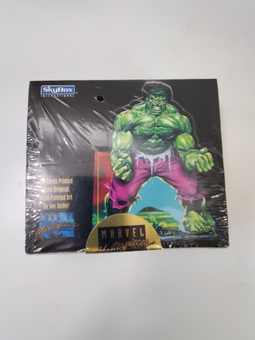 1992 Skybox MARVEL MASTERPIECES Trading Cards [ SEALED ] Box. )