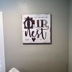 Our Nest Wall Decor 