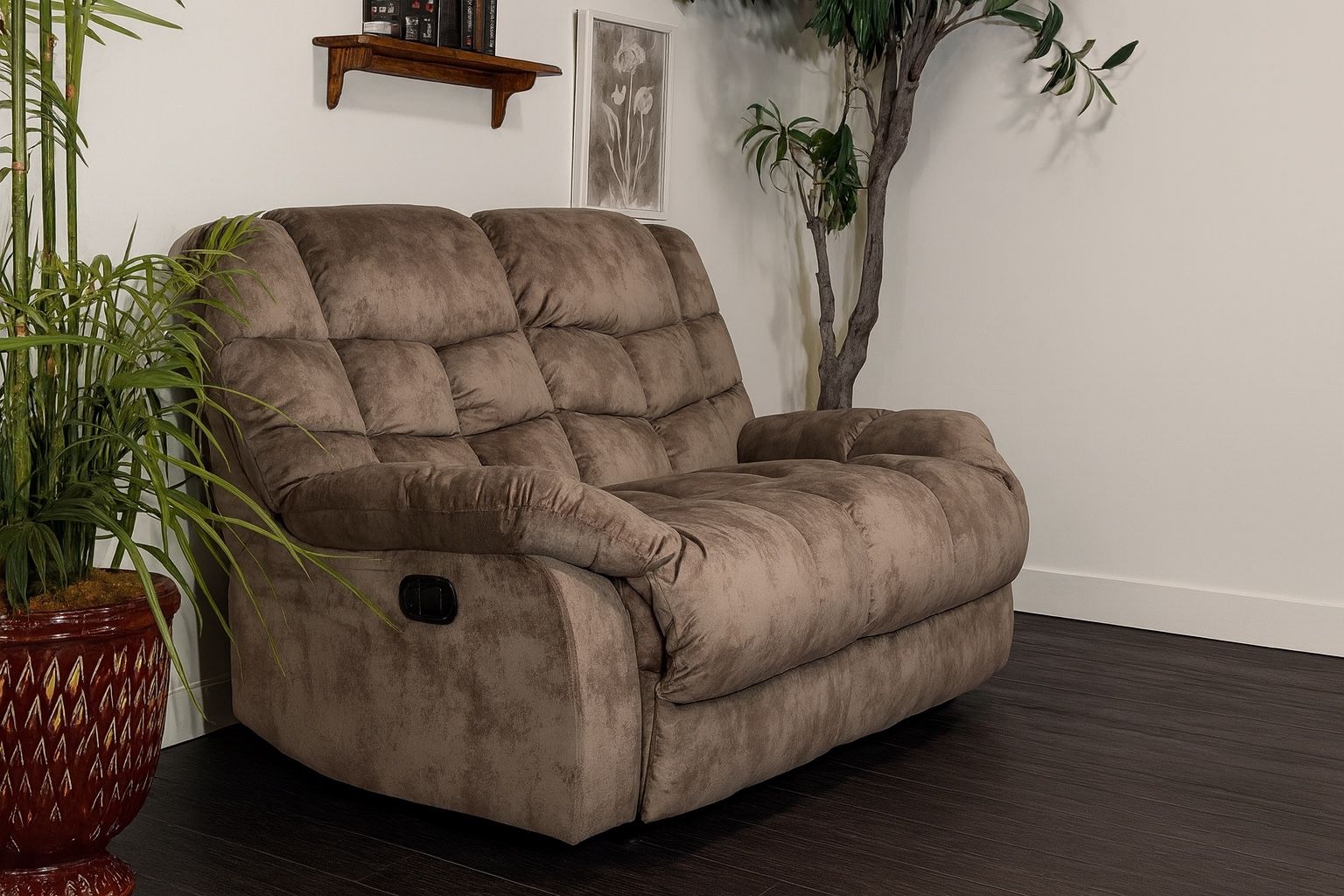 Modern Reclining Sofa
