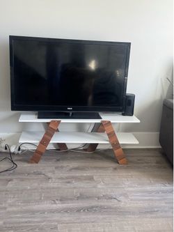dining table and tv stand