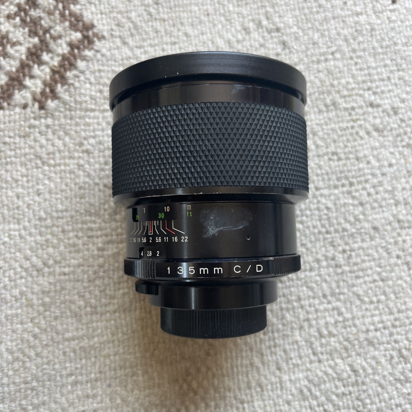 Vintage Soligor 135mm C/D f2 Lens, M42 Mount