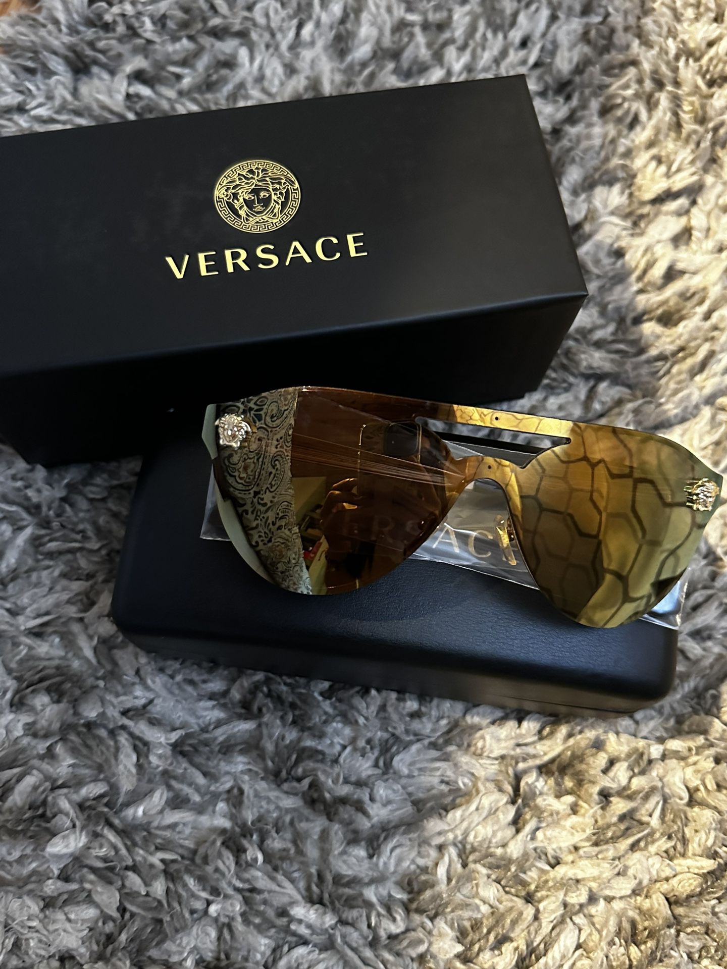 Versace Medusa Sunglasses 