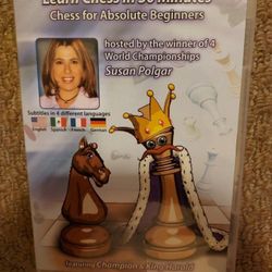 DVD Learn Chess In 30 Minutes By Susan Polgar