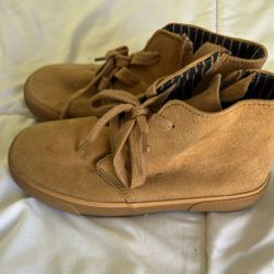 Boys Brown Shoes Size 12 $4