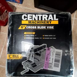 Central Machinery Cross Slide Vise