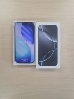 Iphone 16 Pro Max 256gb.....at&t...h20....cricket