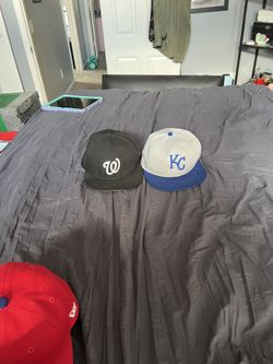Used Fitted Baseball Hats 7 1/4