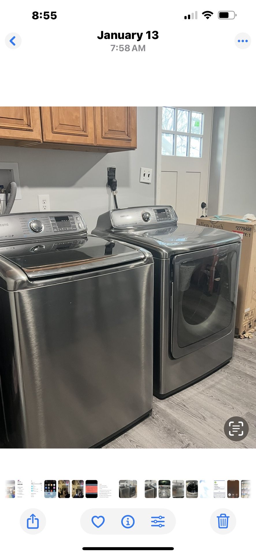 Samsung Washer & Dryer