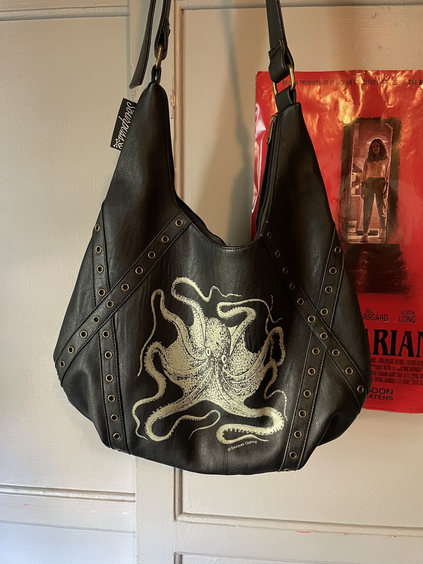 Sourpuss Octopus Shoulder Bag