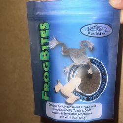 FrogBites- Food For Aquatic & Terrestrial Amphibians