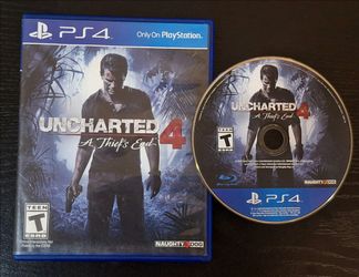 PS4 UNCHARTED 4: A THIEF’S END - EXCELLENT CONDITION