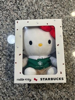 Starbucks hello kitty plush brand new