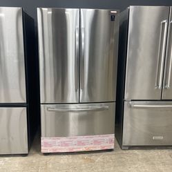 Samsung stainless steel French door refrigerator