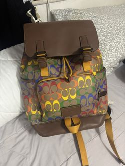 Coach Rainbow Signature Bag packe
