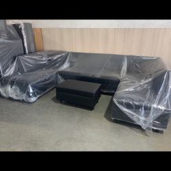 U Sectional Furniture Pillows Included. Brand New