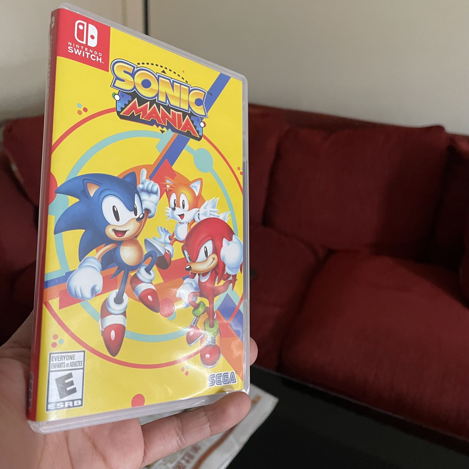 Sonic mania for Nintendo Switch