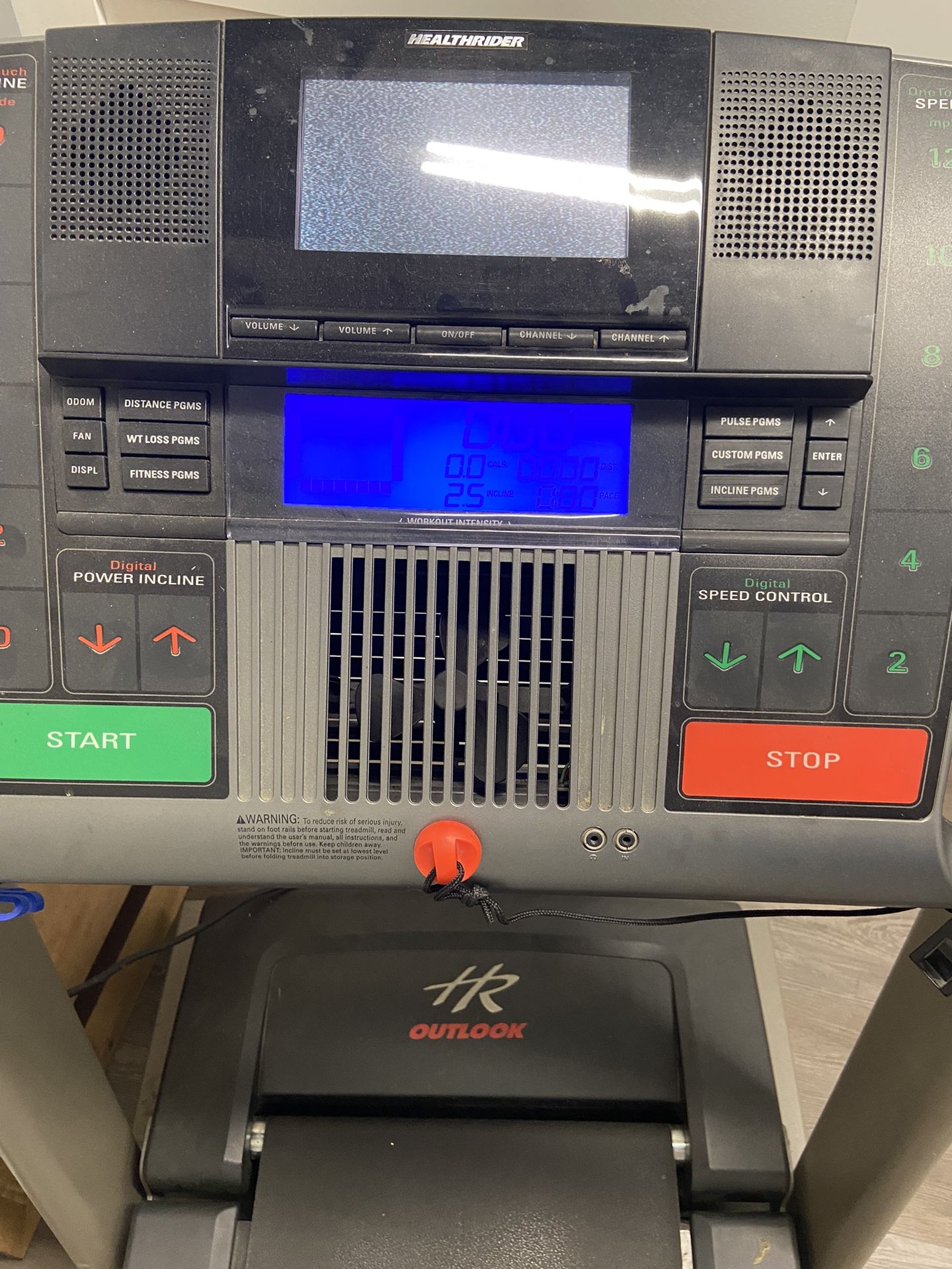 Health Rider Outlook Treadmill