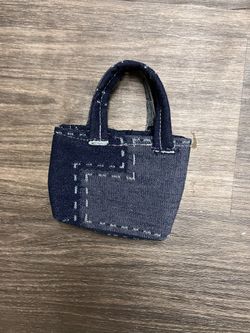 Mini Denim Tote Bag