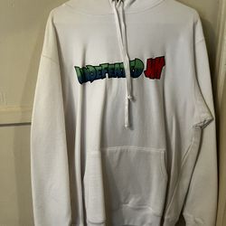 Undefeated White Hoodie