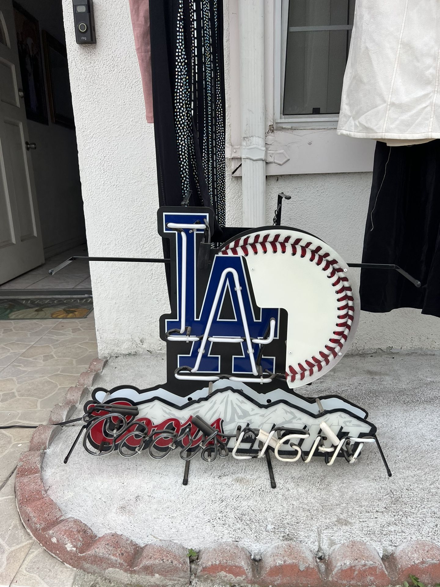 Dodgers Coors Light Neon Light