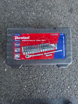 Duralast 45-Piece Mechanic’s Tool Set 1/4" Drive