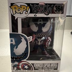 Venomized Captain America Funko Pop