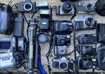 Vintage Cameras And Equipment