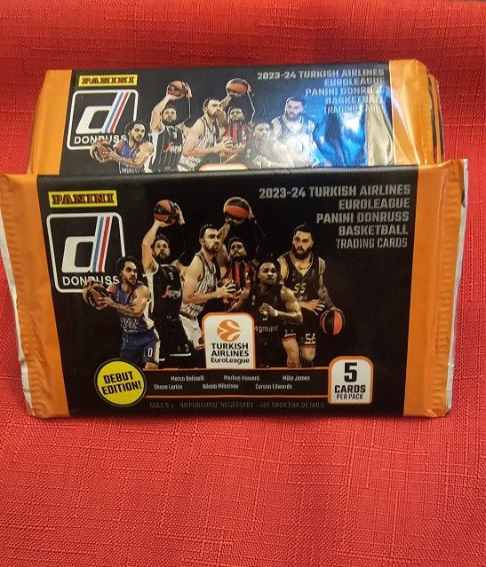 10 EuroLeague Basketball Pack Lot