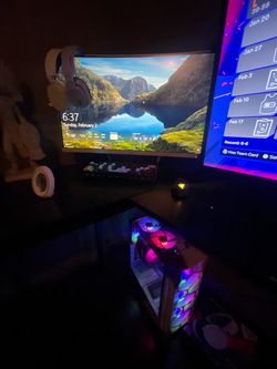 MONITOR WITH GAMING PC