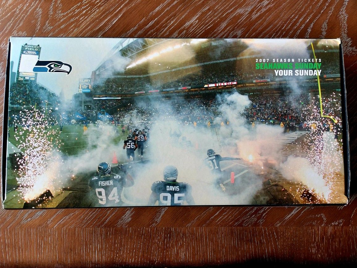 2007 Seahaws Season Tickets Box
