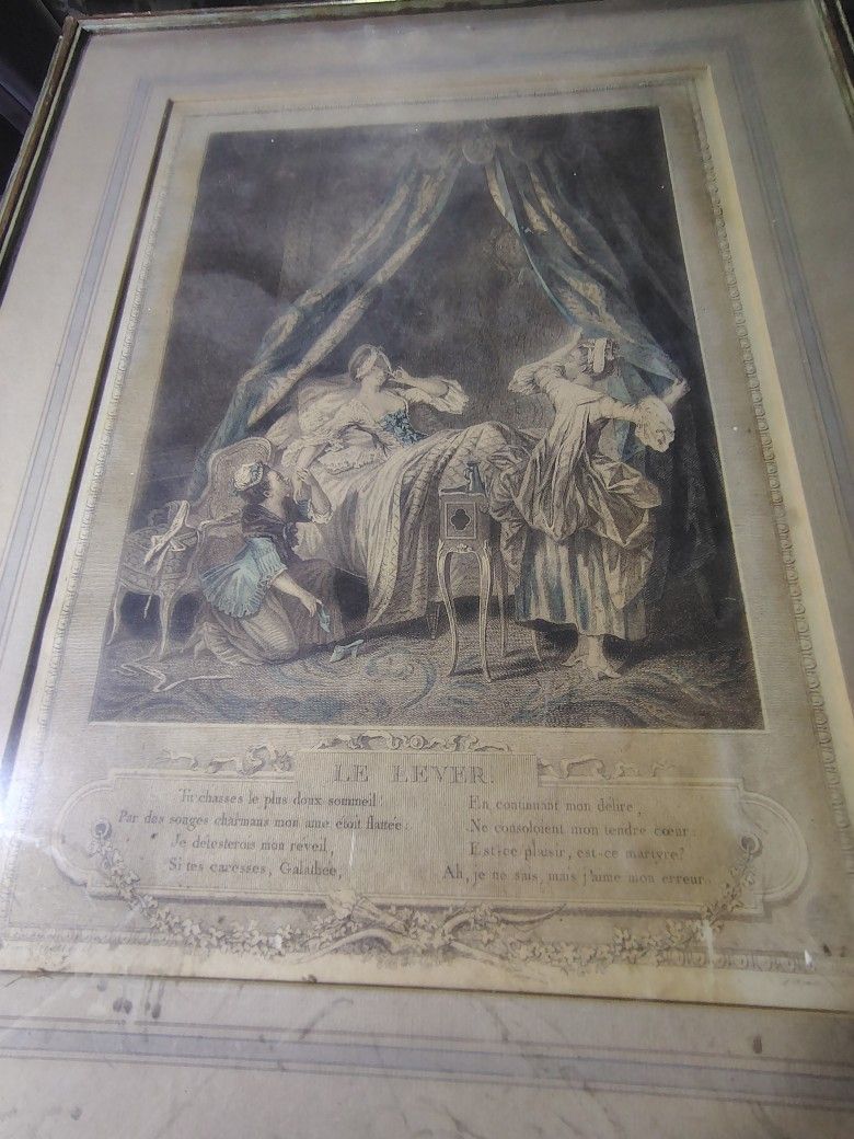 French Lithographs From 1770s
