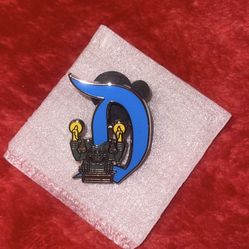 Disney 70th Gargoyle “D” Pin 
