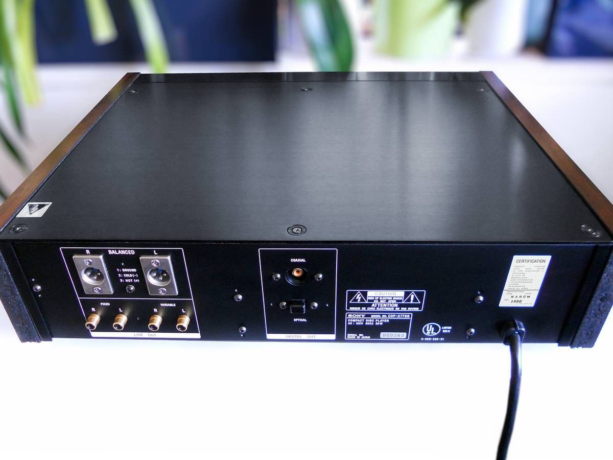 Sony CDP-X77ES High End CD Player for PARTS or REPAIR for Sale in