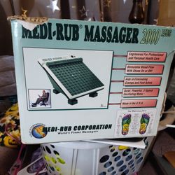Medi-Rub Foot Massager 2000 Plus