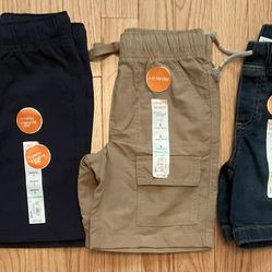 5 New Pairs Boys Shorts-size 5-$30 Firm,No Holds Or Spam