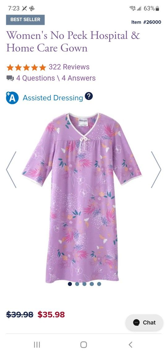 Night Gowns Hospital Gowns