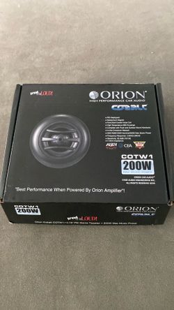 Orion tweeters 200 watts new