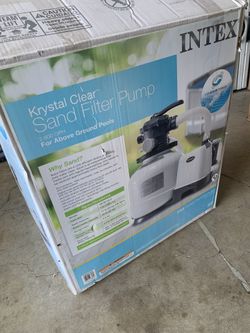 Intex Pool Pump And Vacuum