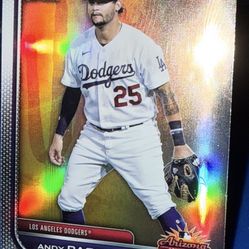 2023 Bowman Chrome Refractor Andy Pages $20