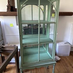 Set Of Two Matching Antique Cabinets 