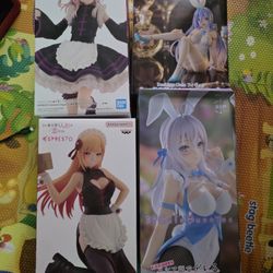 Anime Figures (Prices In Description)