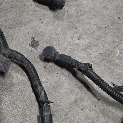 Front bumper sensor wires for a 2017 midnight edition silverado