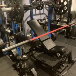 Rogue Fitness Brand Olympic 45 Lb 20KG Cerakote Power Barbell